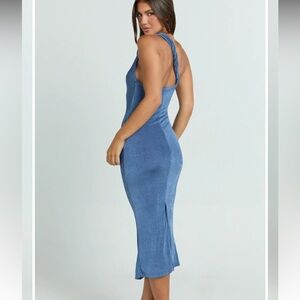 Showpo One-Shoulder Midi Dress